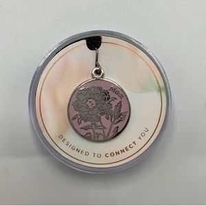 Alex and Ani Mom Floral Charm Chain Station